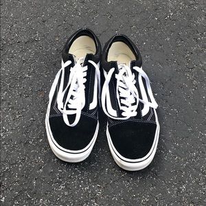 Vans Black and White Old Skool Sneakers